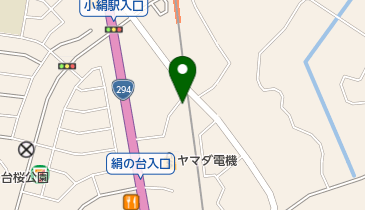 上野クリーニングの地図画像