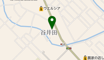 洗濯王つくばみらい谷井田店の地図画像