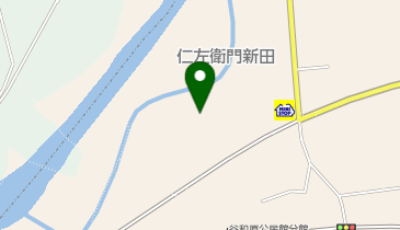 福岡堰土地改良区の地図画像