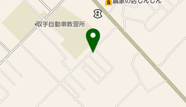 シルエット美容室の地図画像