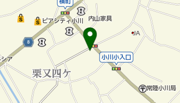 十七屋履物店の地図画像