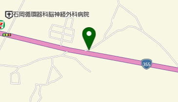 バーバーたけいしの地図画像