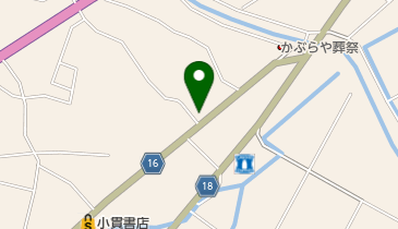 長谷川造花店の地図画像