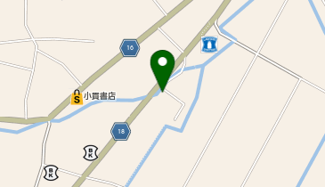 ハナワ時計めがね店の地図画像