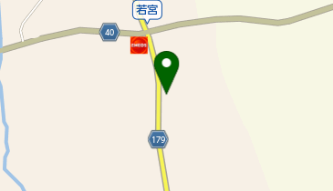 あおの理容室の地図画像