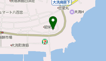 有限会社魚政水産の地図画像