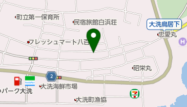 フジマリン商会の地図画像