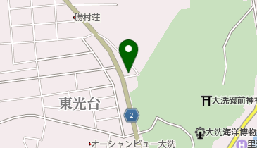 大洗釣具店の地図画像