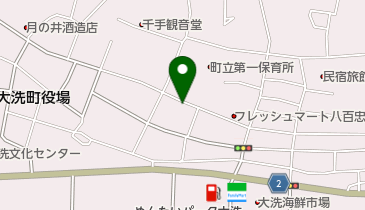 しらぎく美容室の地図画像