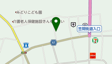 クサカ美容室の地図画像