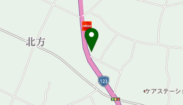 美容室ファインの地図画像