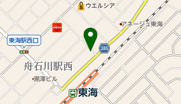 梓川の地図画像