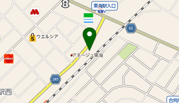 ファミリーファッションこいずみの地図画像