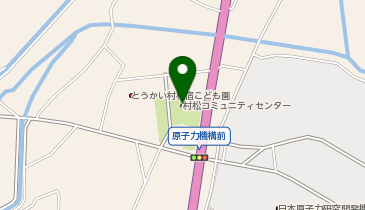 東海村役場 村松コミュニティセンターの地図画像