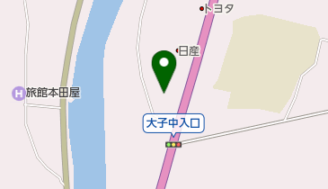 有限会社奥久慈運輸の地図画像