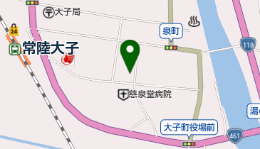 大子電機の地図画像