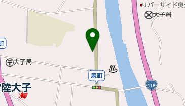 大子ゼミナールの地図画像