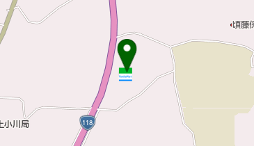 常陸農業協同組合特産物直売所奥久慈の地図画像