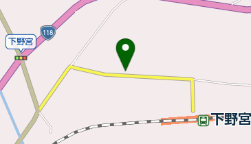 益子自転車店の地図画像