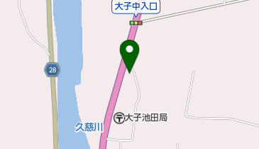 大子自動車工業の地図画像