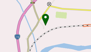 大子福祉作業所の地図画像