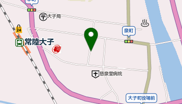 ヨツクラスポーツ大子店の地図画像