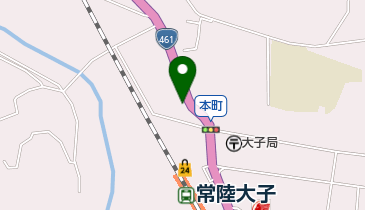 益子美容室の地図画像