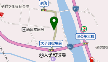 オカノ米穀店の地図画像