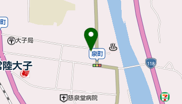 吉見屋洋品店の地図画像