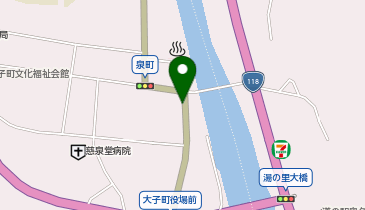 フジタ理容所の地図画像