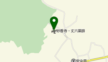 妙香寺の地図画像