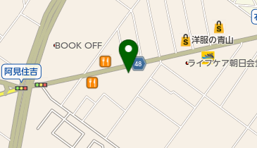 アサヒ電器の地図画像