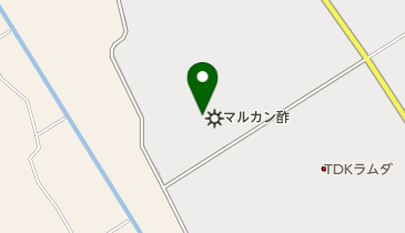 マルカン酢株式会社 関東工場の地図画像