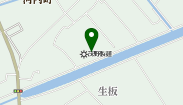 萩坂川魚店の地図画像