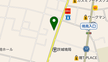 キクタ理容の地図画像