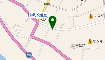 大串日本料理うなぎ店の地図画像