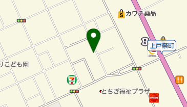 植木治療院の地図画像