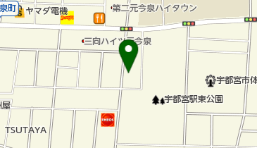 立川ブラインド工業株式会社宇都宮営業所の地図画像
