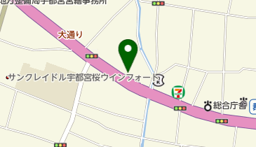 フットワークエクスプレス関東株式会社の地図画像