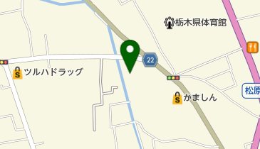 アースサポート宇都宮の地図画像