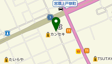 有限会社キタキの地図画像