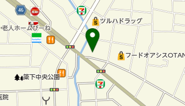 有限会社塚田屋商店の地図画像