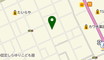 宇都宮市 北生涯学習センターの地図画像