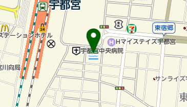 株式会社ソラスト栃木支社の地図画像