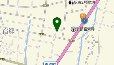 とちぎ中国語スクールの地図画像