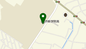 作新学院小学部の地図画像