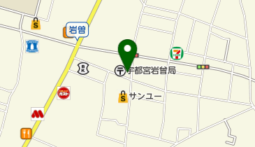 まさし 岩曾店の地図画像