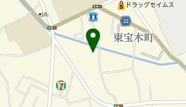 針谷乳業株式会社の地図画像