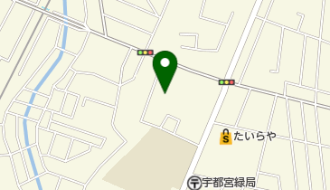 宇都宮聖書バプテスト教会の地図画像