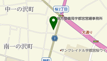 有限会社宇都宮機械製作所の地図画像